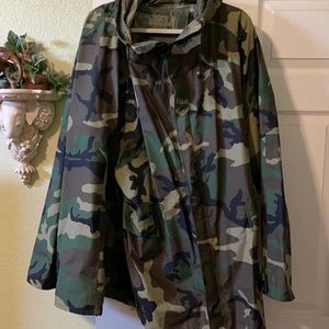 BDU rainwear jacket
